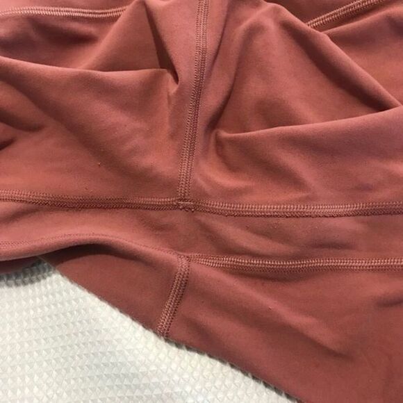 Lululemon Align Crop *21" Soft Cranberry  size 8….0535 - Picture 4 of 6